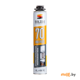 Пена монтажная профессиональная всесезонная Solide Foam Pro Plus 70 (SL-68502-1) 750 мл