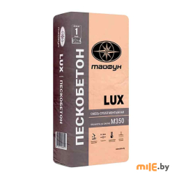 Смесь сухая монтажная Lux Пескобетон 25 кг