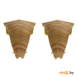 Уголок внутренний ПВХ Arbiton LM 55 (67) (цвет: дуб светлый классический)