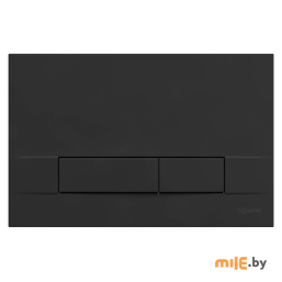 Кнопка смыва для инсталляции Lemark Bit (9802006) чёрный матовый soft touch