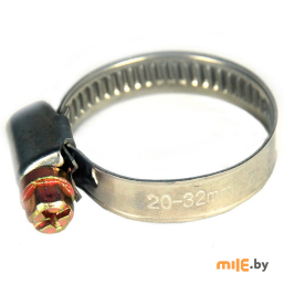 Хомут обжимной EKT MP 20-32 мм (хром, 2 шт.)