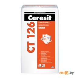 Шпатлевка белая гипсовая полимерминеральная Ceresit CT 126 20 кг