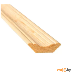 Плинтус напольный гладкий 2500x50x12 мм