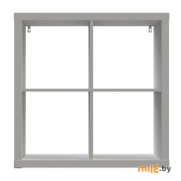 Стеллаж Mebelain (00029) Фора 4 белый 76x76x38 см