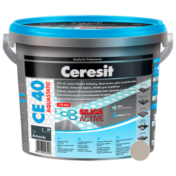 Фуга Ceresit CE 40 серая №07 водостойкая 5 кг