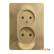 Розетка Schneider Electric Glossa (GSL000420) (титан)