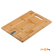 Доска разделочная Perfecto Linea Bamboo с точилкой для ножей (35-332315) 33x23x1,5 см