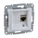 Розетка Schneider Electric Sedna SDN4300121 RJ45 категория 5e UTP белый
