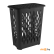 Корзина для белья с откидной крышкой Keeplex Black 37 л
