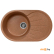 Мойка кухонная Gerhans A02-23 терракот (без сифона) Мойка кухонная Gerhans A02-23 терракот (без сифона)