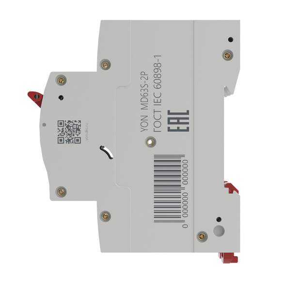 Автоматический выключатель DKC Yon Max MD63N 2P 10A C 4.5kA 2М MD63S-2PC10