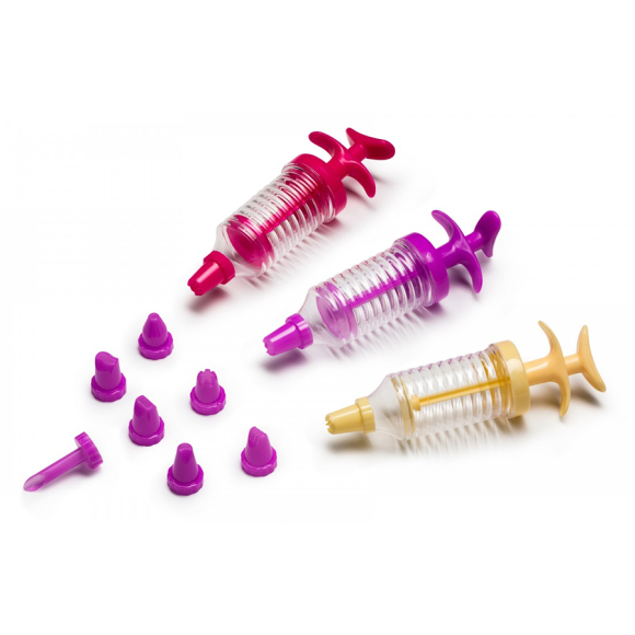 Кулинарный шприц с 8 насадками Apollo Menu Эклер EKL-01