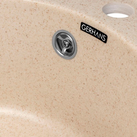 Мойка кухонная Gerhans A05-20 бежевая (без сифона) Мойка кухонная Gerhans A05-20 бежевая (без сифона)