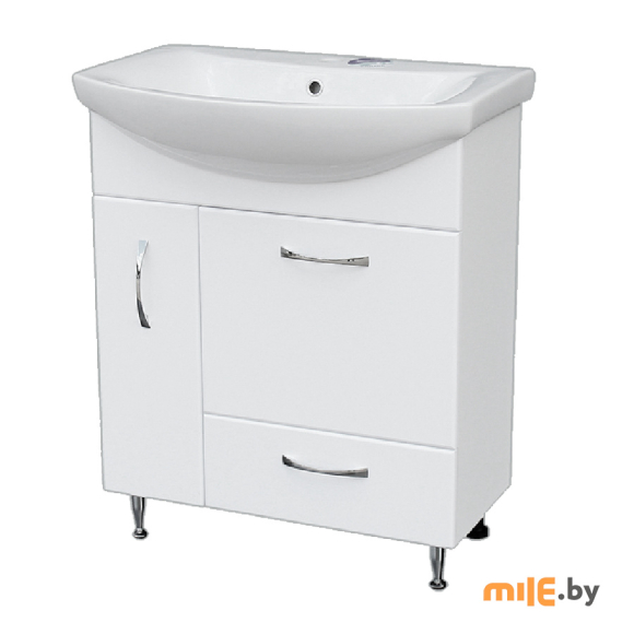 Тумба под умывальник СанитаМебель Камелия-66.79 Д2