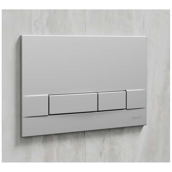 Кнопка смыва для инсталляции Lemark Bit (9803007) хром матовый