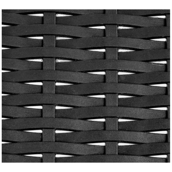 Диван Ola Dom Rattan (антрацит)