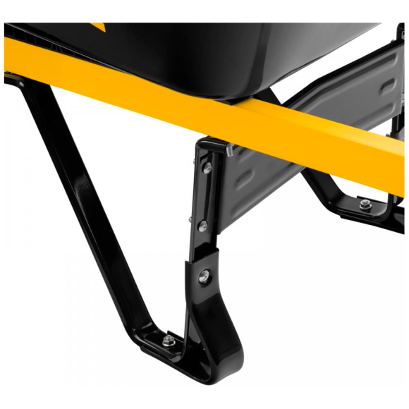 Тачка строительная усиленная двухколесная Denzel (69000)