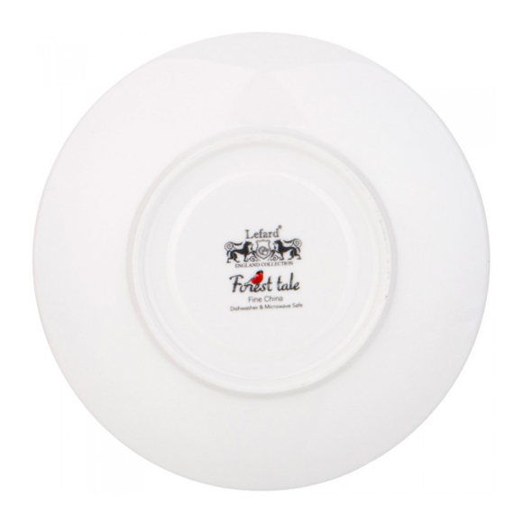 Чашка с блюдцем Lefard Снегири (85-1915) 300 мл