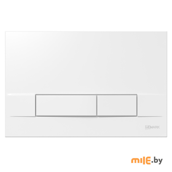 Кнопка смыва для инсталляции Lemark Bit (9804008) белый глянец