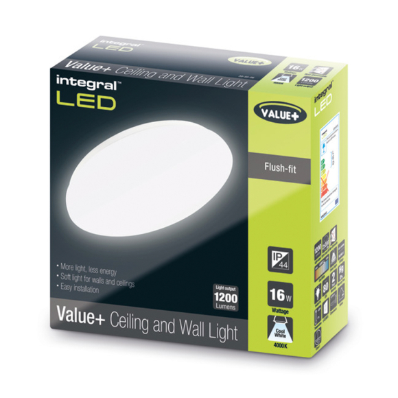 Светильник светодиодный Integral LED PP 18w 3000K