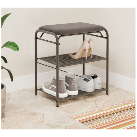 Подставка для обуви ЗМИ Гранада 13 НБК (450x300x500, графит)