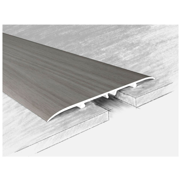 Порог алюминиевый 031-618Т КТМ 1800 x 80 (дуб снежный)