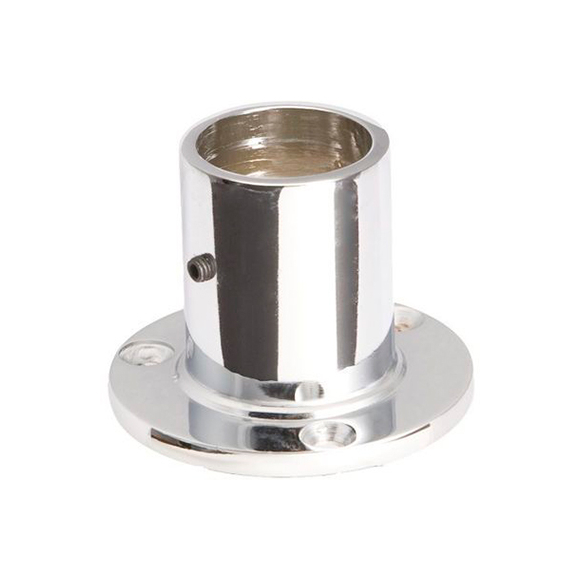 Крепление (розетка) высокая трубы диаметр 25 мм Е510