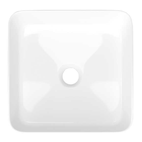 Умывальник накладной Керамин Плаза 40 ФС (белый)