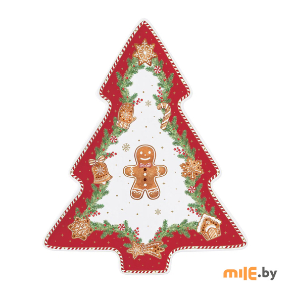 Блюдо фарфоровое Easy Life Fancy Gingerbread R1481#FANG R0944#CHME