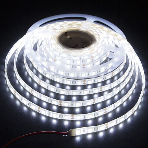Светодиодная лента SKU-2005 LS 3528 60 LED 6400K NON WATER PROOF WH PCB белая