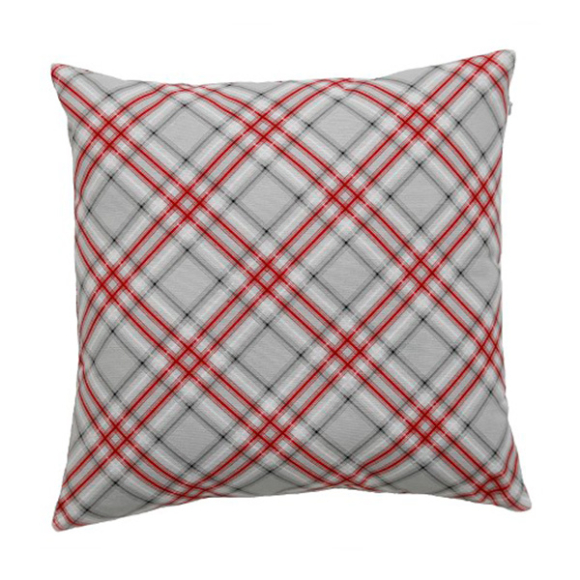 Подушка декоративная Nadzejka Шотландка 40x40 см
