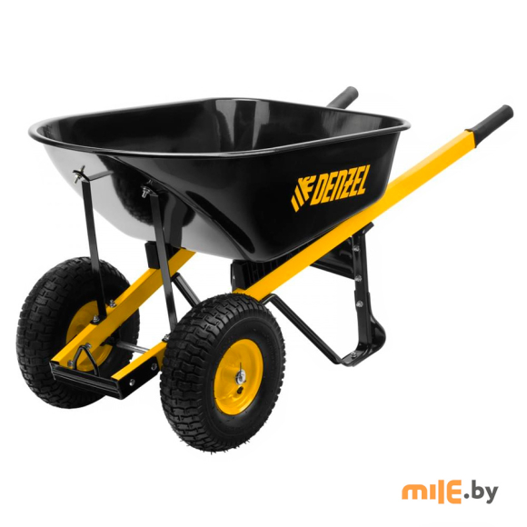 Тачка строительная усиленная двухколесная Denzel (69000)