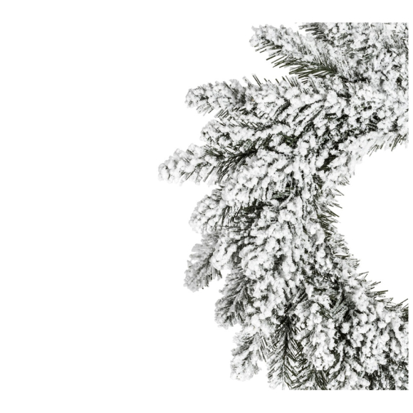 Венок искусственный Sonic Оснеженный (W02) 50 см