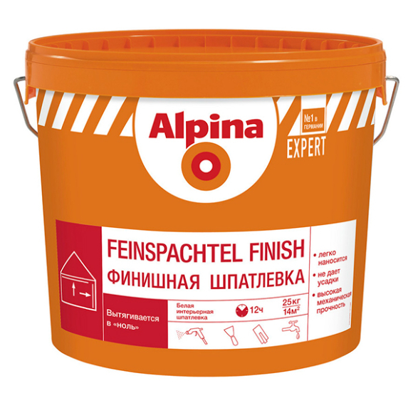 Шпаклевка Alpina Expert Feinspachtel Finish 15  кг