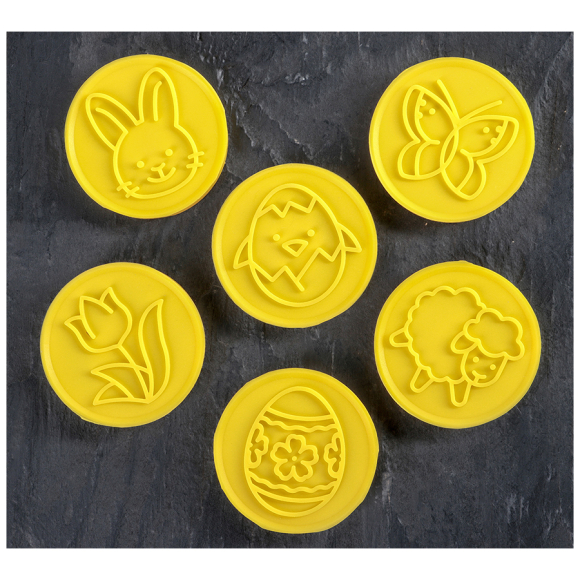 Набор съёмных печатей для печенья Пасха 4021339 6 шт.