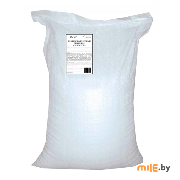 Противогололедный материал РуБелЭко Ледостоп 25 кг (мешок)