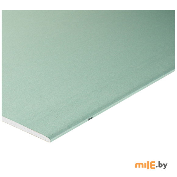 Гипсокартон KNAUF 9,5x1200x2500 влагостойкий