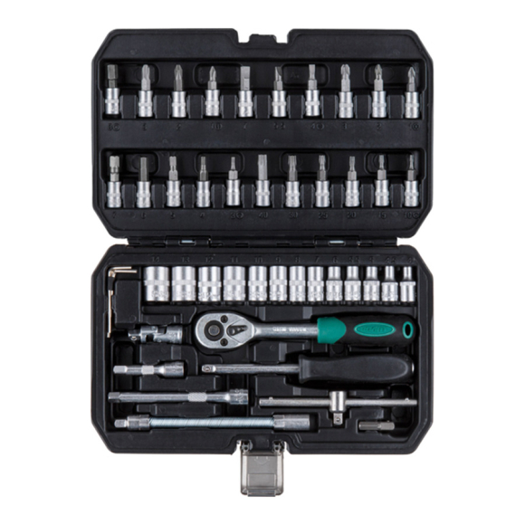 Набор головок и бит ВОЛАТ 46 пр (18550-46)