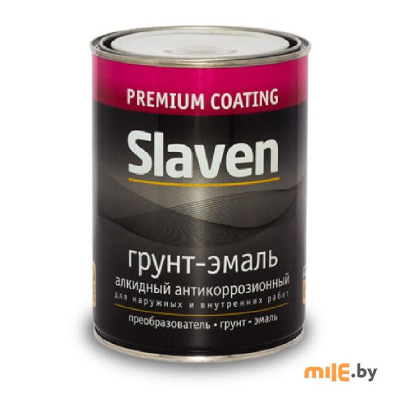 Грунт-эмаль Slaven слоновая кость 0,5 кг
