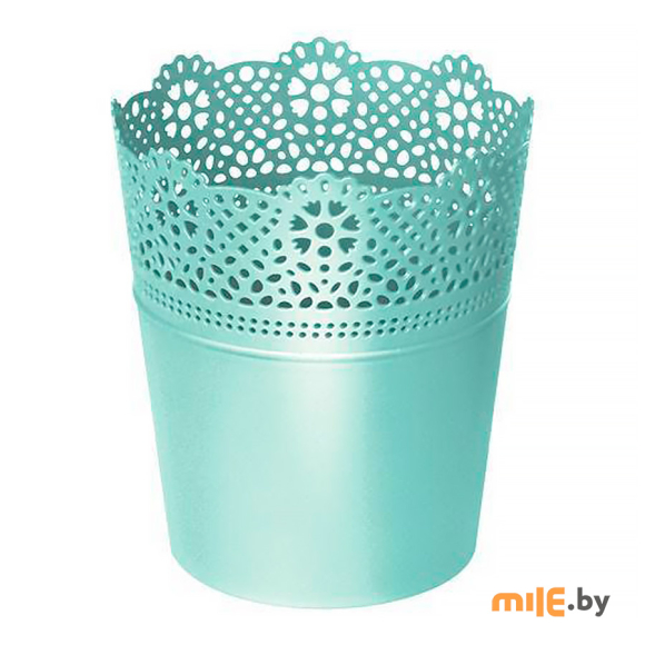 Цветочный горшок Prosperplast Lace DLAC180-573U (зелёный)