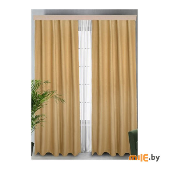 Комплект штор Велес Текстиль Классик (150YJ04-11) 150x250 см 2 шт.