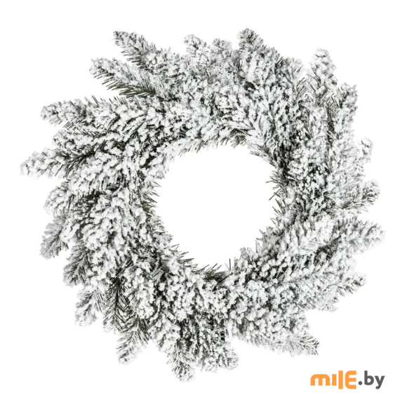 Венок искусственный Sonic Оснеженный (W02) 50 см
