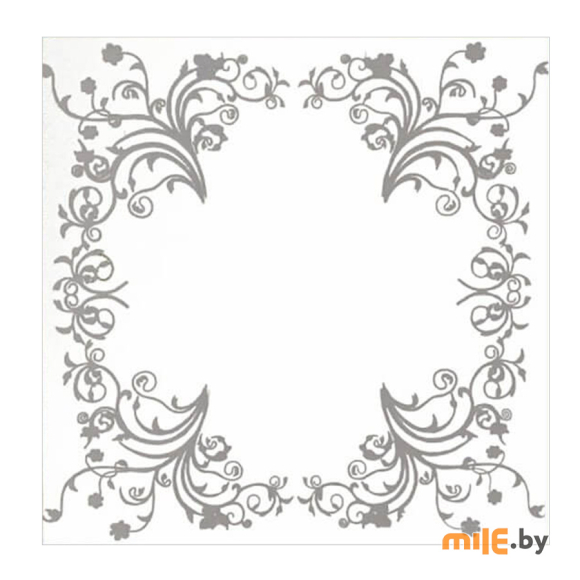 Плита потолочная из вспененного полистирола C522 Серебро