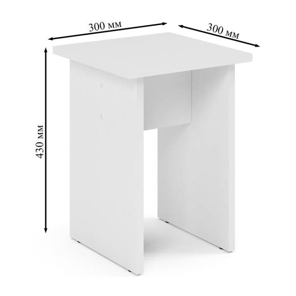 Табурет ГМЦ Smak (белый)