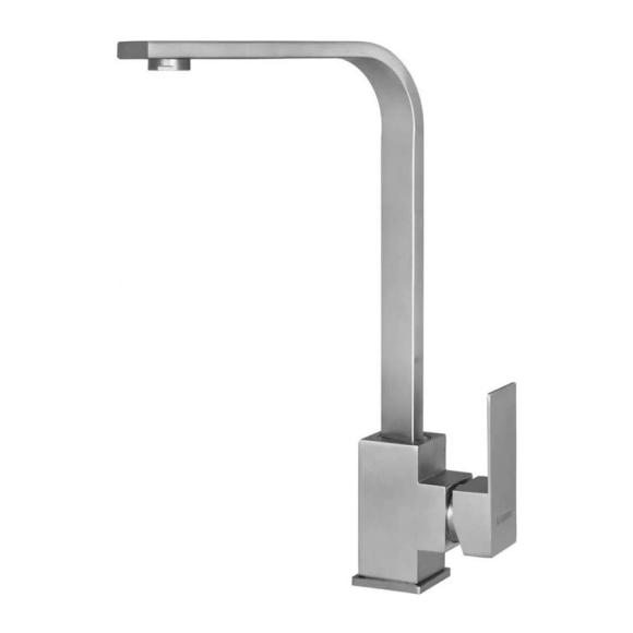 Комплект мойка Wisent WGS-35050 и смеситель W4998-6 с дозатором и коландером (сатин)