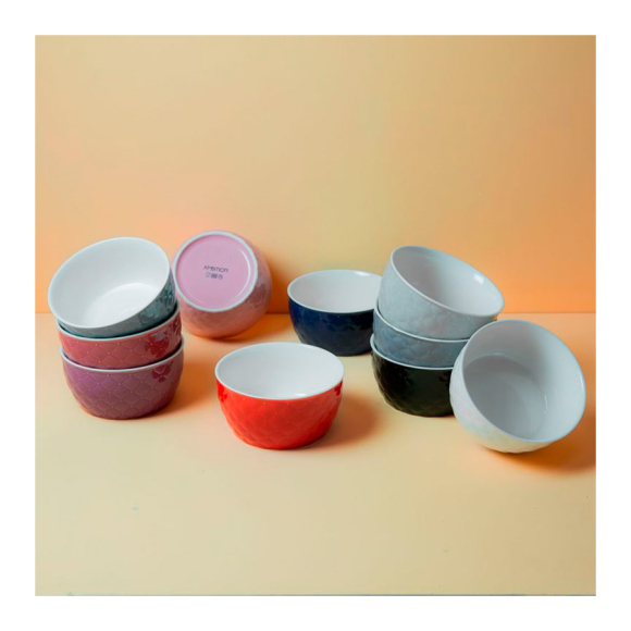 Салатник 13,5 см Ambition GLAMOUR фиолетовый 29156