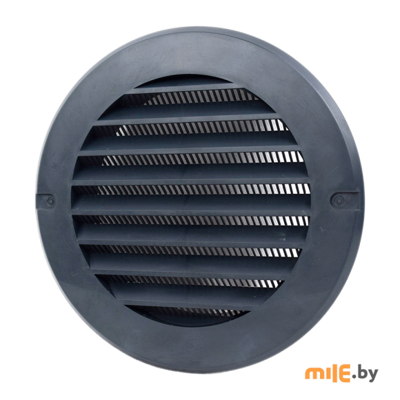 Вентрешетка круглая Семь ветров РК125с (графит)