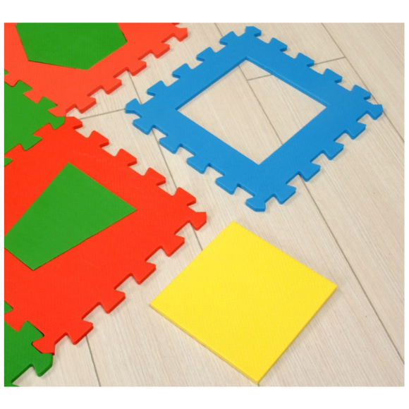 Мягкий пол универсальный Eco Cover Геометрия 33x33 см