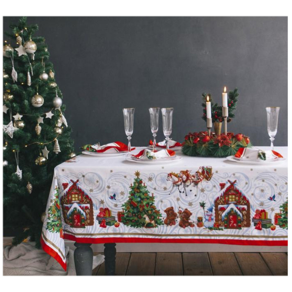 Скатерть Этель Новогодняя сказка (1534782) 145x175 см