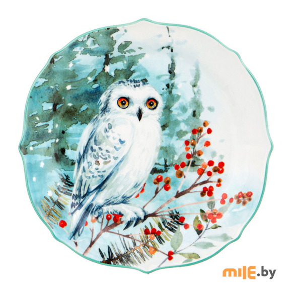 Тарелка закусочная Lefard Лесная сказка (409-160) Сова 20,5 см